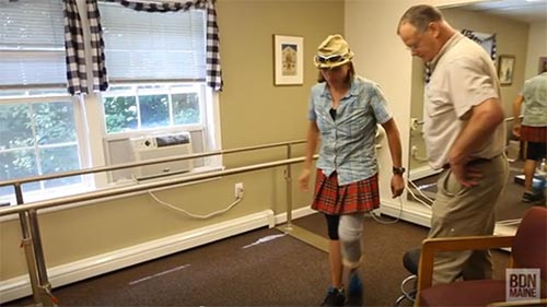 ‘Bionic Woman’ gets leg up while hiking Appalachian Trail